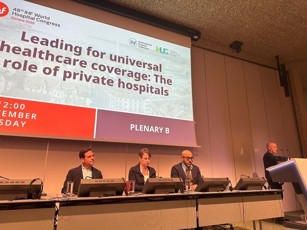 Plenary at the IHF World Hospital Congress, Geneva 2025